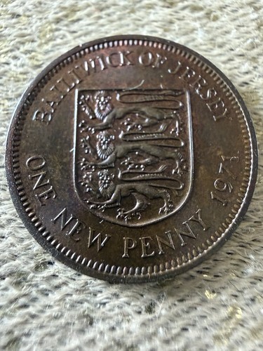 Bailiwick jersey one penny - bailiwick, of