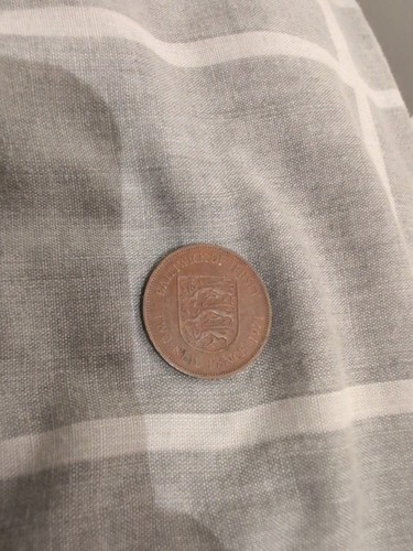 1980 one penny - penny, bailiwick
