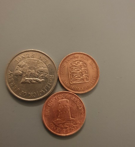 Bailiwick jersey coins - of,