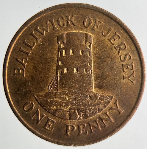 1987 bailiwick jersey - bailiwick, 1p